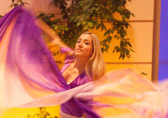 Schleierworkshop mit Irene Ruata