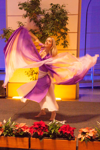 Bauchtanz-Workshop in Berlin mit Irene Ruata im Februar - Schleiertanz