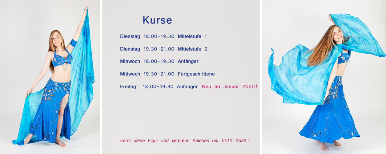 Kursplan Bauchtanz mit Irene Ruata