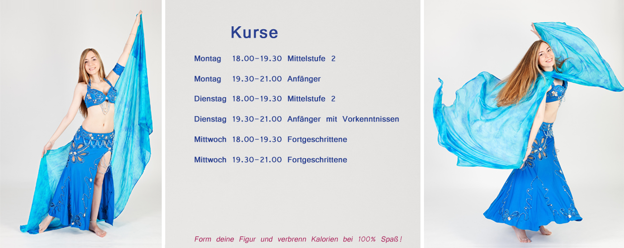 Kursplan Bauchtanz mit Irene Ruata